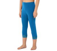 Merry Style Girl's 3/4 Leggings MS10-293(Blue,140 cm)