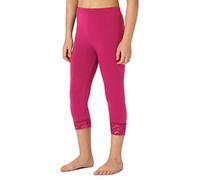 Merry Style Girl's 3/4 Leggings MS10-293(Pink,128 cm)