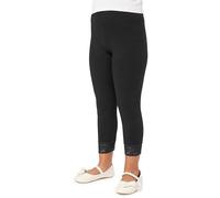Merry Style Girl's 3/4 Leggings with Lace MS10-228