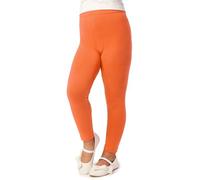 Merry Style Girl's Long Leggings MS10-130 (Orange, 6-Years)