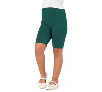 Merry Style Girl's Short Leggings MS10-132 (Emerald Green, 9-Years)