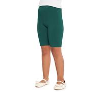 Merry Style Girl's Short Leggings MS10-227 (Emerald Green, 4 Years)