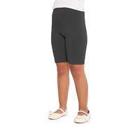 Merry Style Girl's Short Leggings MS10-227(Graphite, 6-Years)
