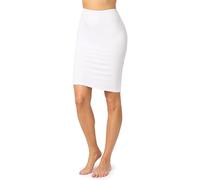 Merry Style Underskirt Petticoat for Skirts MS10-204(White, M)