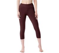 Merry Style Women's 3/4 Cotton Leggings MS10-430 (Brown, M)