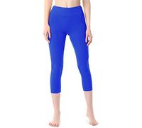 Merry Style Women's 3/4 Cotton Leggings MS10-430 (Cobalt, M)
