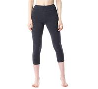Merry Style Women's 3/4 Cotton Leggings MS10-430 (Dark Melange, M)