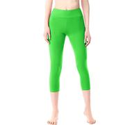 Merry Style Women's 3/4 Cotton Leggings MS10-430 (Green, M)