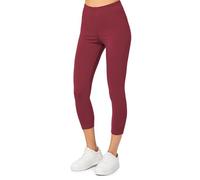 Merry Style Women's 3/4 Leggings MS10-199(Claret, XS)