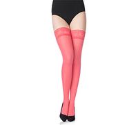 Merry Style Women's 40 DEN Microfiber Hold Up Stockings MS 791 (Coral-791, M-L)