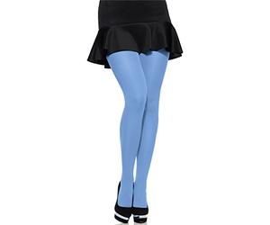 Merry Style Women's 60 DEN Microfiber Tights Plus Size MS 162 (Blue, XXL)