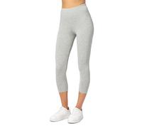 Merry Style Women's Leggings 3/4 MS10-144 | 3/4 Length, Mid Waist, Elastic Waist, Breathable, Soft, 94% Rayon, 6% Elastane, Casual Wear
