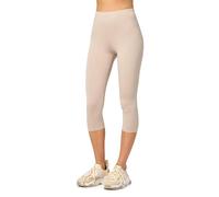 Merry Style Women's Leggings 3/4 MS10-144 (Beige, 4XL)