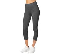 Merry Style Women's Leggings 3/4 MS10-144(Dark Melange, L)