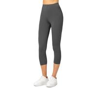 Merry Style Women's Leggings 3/4 MS10-144(Graphite, L)