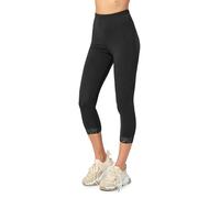 Merry Style Women's Leggings 3/4 with Lace MS10-224 (Black, M)