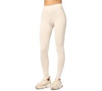 Merry Style Women's Leggings Long MS10-143 (Ecru, L)