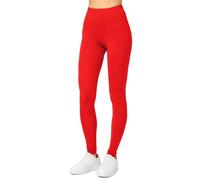 Merry Style Women's Leggings Long MS10-143 (Red, L)