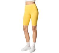 Merry Style Women's Leggings Short MS10-145(Yellow, S)