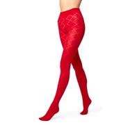 Merry Style Women's Opaque Tights MS 328 60 DEN (Red, L)
