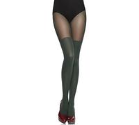 Merry Style Women's Tights MS 387 (Bottle Green, XL)