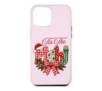 Merry Tis The Mahj Mahjong Patchwork Xmas Lights Cottagecore Case for iPhone 12 Pro Max