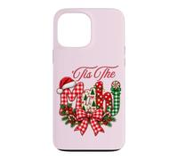 Merry Tis The Mahj Mahjong Patchwork Xmas Lights Cottagecore Case for iPhone 13 Pro Max