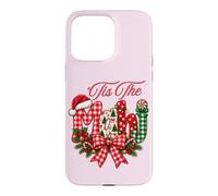 Merry Tis The Mahj Mahjong Patchwork Xmas Lights Cottagecore Case for iPhone 15 Pro Max