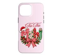 Merry Tis The Mahj Mahjong Patchwork Xmas Lights Cottagecore Case for iPhone 16 Pro Max