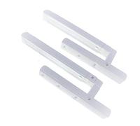 KATSU Tools Microwave Oven Stand Stainless Steel Wall Mounting Adjustable Foldable Shelf Brackets with Screws, Max Load 40kg, for Home Kitchen Installation Accessories, White 507250