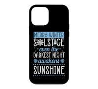 Merry Winter Solstice Even The Darkest Night Awakens Case for iPhone 12 mini