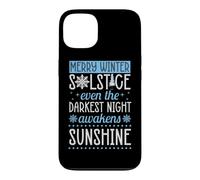 Merry Winter Solstice Even The Darkest Night Awakens Case for iPhone 13