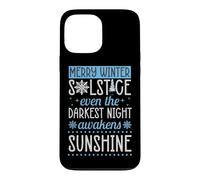 Merry Winter Solstice Even The Darkest Night Awakens Case for iPhone 13 Pro Max