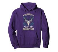 Merry Winter Solstice Happy Yule Thanks For The Cultural Pullover Hoodie, Adult Unisex, Purple, XX-Large