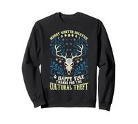 Merry Winter Solstice Happy Yule Thanks For The Cultural Sweatshirt