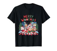 Merry Woofmas Shirt Cute Dogs Xmas Parade Caroling Christmas T-Shirt