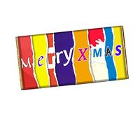 Merry Xmas Chocolate Bar Wrapper Novelty Gift For Dad Mom Husband Wife Christmas CH-232 (without chocolate)