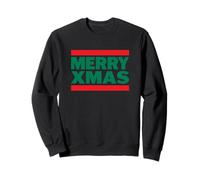 MERRY XMAS christmas hip hop 80s throwback rap music fashion Sweatshirt