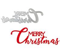 Merry Xmas Cutting Dies for DIY Scrapbooking