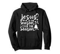 Merry Xmas Jesus Is The Reason for the Season Bible Praise Pullover Hoodie
