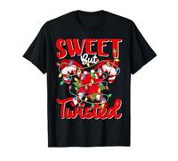 Merry Xmas Sweet but Twisted Does That Make Me A Candy Cane T-Shirt