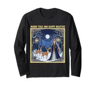 Merry Yule and Happy Solstice Yuletide Season Christmas Long Sleeve T-Shirt