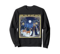 Merry Yule And Happy Solstice Yuletide Season Christmas Sweatshirt