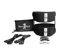 MerryBack Portable Decompression Belt, Back Brace for Back Pain, Spinal Stenosis, Lumbar Support, Relieves herniated disc & Lumbar Strain for Men and Women, Pain Relief, for Low Back Pain (S/M)