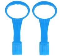 MERRYHAPY 1 Pair Walking Assistant Pull-Up Rings for Crib, Blue Hanging Stand-Up Rings for Walking Exercise and Strength Training