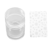 MERRYHAPY 1 Set Nail Art Stamping Plates: With Dual-head Design And Protective Cover Durable Template For Professional & Home Use Create Unique Nail Designs
