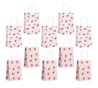 MERRYHAPY 10 Pcs Paper Dessert Bags for Party Favour Use, Comfortable to Touch and Sturdy for Long Time Use, for Candy Storage and Fruit Treats at Celebrations