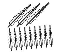 MERRYHAPY 100pcs Black Metal Hair Clips for Women and Strong Hold Bangs Barrettes Small Side Hair Clips with Elegant Black Finish for Party and Daily Hairstyling