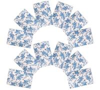 MERRYHAPY 10pcs Blue Classic Design Wrapping Paper for DIY Craft Projects, Can be Cut to Size, Elegant Paper Sheets for Wrapping Boxes and Party Decorations