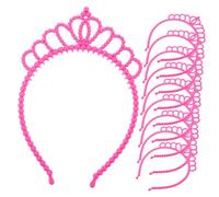 MERRYHAPY 10pcs Crown Headbands for Girls -decorated Accessories for Birthday Parties and Special Occasions Cute Korean Style Hairband for Boy Girl